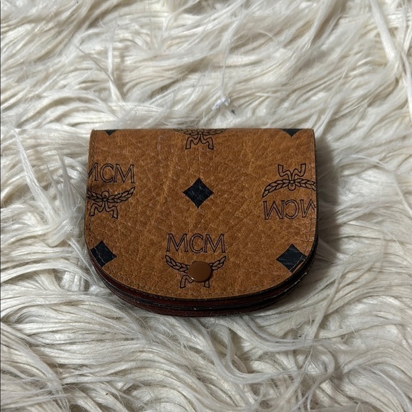 MCM Handbags - MCM Brown Leather Coin Purse